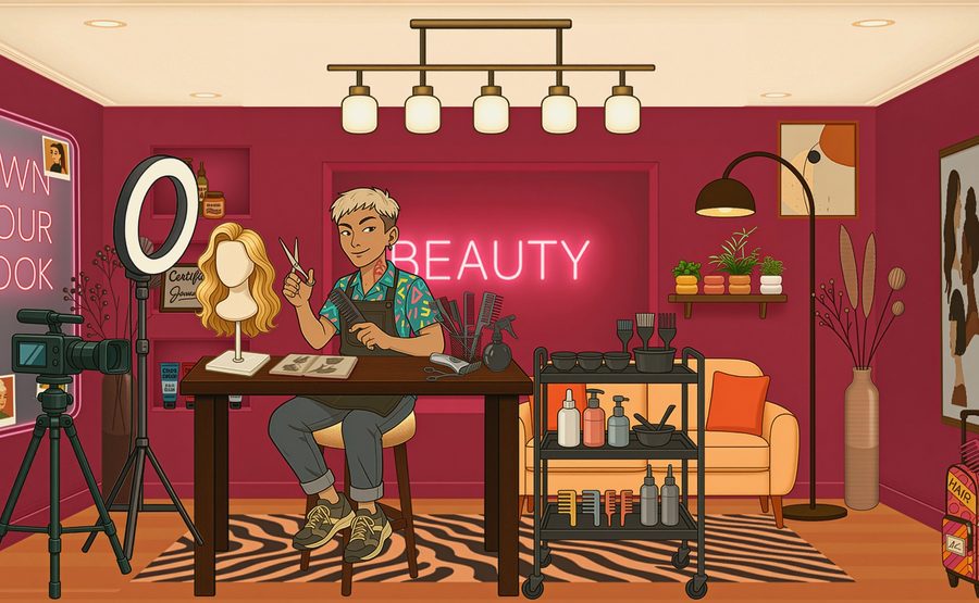 In-game creator studio